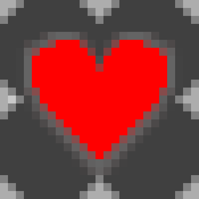 Heart contained in a metal casing